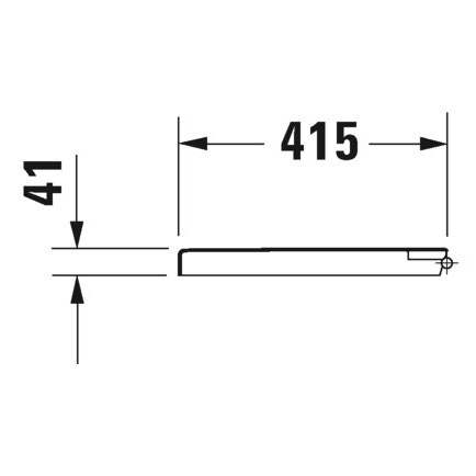 Immagine di Duravit STARCK 3 sedile con coperchio per vaso Vital, con gommini ad angolo e cerniere continue, cerniere in acciaio inox, senza chiusura rallentata, colore bianco 0062410000