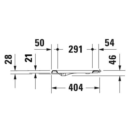 Immagine di Duravit STARCK 3 sedile con coperchio per vaso Vital, con gommini ad angolo e cerniere continue, cerniere in acciaio inox, senza chiusura rallentata, colore bianco 0062410000