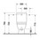 Immagine di Duravit STARCK 3 vaso monoblocco a pavimento a cacciata, senza cassetta e senza sedile, fabbisogno di acqua di risciacquo 6 l, UWL classe 2, colore bianco 0128090000