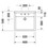 Immagine di Duravit STARCK 3 lavabo Vital 60 cm monoforo, con troppopieno e bordo per rubinetteria, lato inferiore smaltato, colore bianco 0309600000