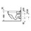 Immagine di Duravit STARCK 3 vaso sospeso a cacciata, senza sedile, fabbisogno di acqua di risciacquo 4,5 l, UWL classe 1, HygieneGlaze, colore bianco 2225092000