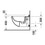 Immagine di Duravit STARCK 3 set sanitari sospesi, vaso Compact a cacciata, sedile con coperchio, senza chiusura rallentata, bidet monoforo con troppopieno, colore bianco 2227090000+2280150000+0063810000