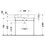 Immagine di Duravit VERO lavabo consolle 85 cm, monoforo, con troppopieno, colore bianco 0329850000