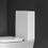 Immagine di Duravit WHITE TULIP cassetta di sciacquo con batteria Dual Flush, per attacco sx nascosto, 6/3 l, UWL classe 2, colore bianco 0933100005