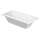 Duravit DARO vasca rettangolare a incasso con due schienali inclinati misura L.180 P.80 cm, colore bianco 700028000000000
