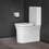 Immagine di Duravit WHITE TULIP vaso monoblocco a pavimento, per cassetta appoggiata non inclusa, Rimless®, UWL classe 1, senza sedile, colore bianco 2197090000