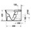 Immagine di Duravit WHITE TULIP vaso monoblocco a pavimento, per cassetta appoggiata non inclusa, Rimless®, UWL classe 1, senza sedile, colore bianco 2197090000