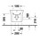 Immagine di Duravit WHITE TULIP bidet sospeso con troppopieno e bordo per rubinetteria, colore bianco 2293150000