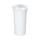 Duravit WHITE TULIP lavabo freestanding Ø 50 cm, con rettifica, senza troppopieno, con apertura per allacciamento a pavimento, colore bianco 2703500070