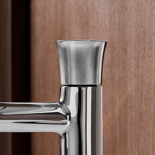 Immagine di Duravit WHITE TULIP miscelatore monocomando H.21.7 cm, per lavabo M, senza salterello, finitura cromo WT1020002010