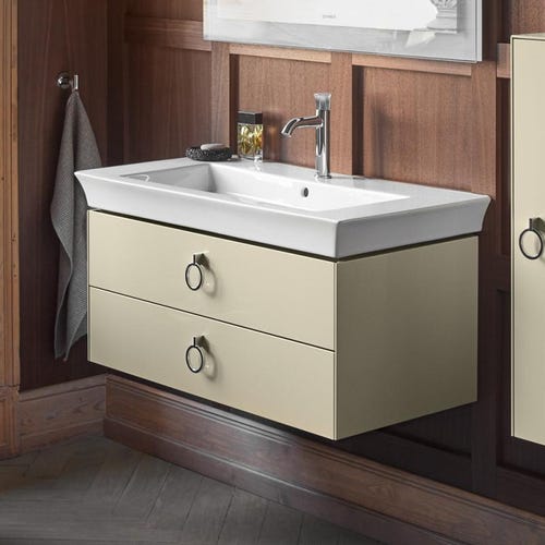 Immagine di Duravit WHITE TULIP miscelatore monocomando H.21.7 cm, per lavabo M, senza salterello, finitura cromo WT1020002010