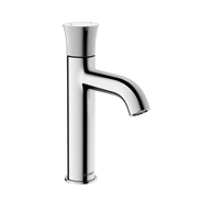 WHITE TULIP miscelatore monocomando H.21.7 cm, per lavabo M, senza salterello, finitura cromo