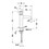 Immagine di Duravit WHITE TULIP miscelatore monocomando H.21.7 cm, per lavabo M, senza salterello, finitura cromo WT1020002010