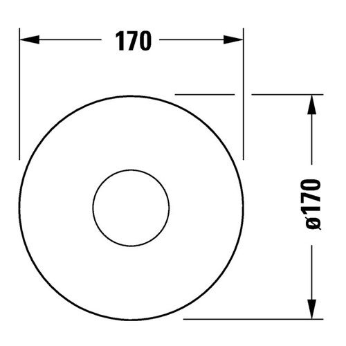Immagine di Duravit WHITE TULIP miscelatore monocomado doccia ad incasso, senza deviatore, corpo incasso da ordinare separatamente, finitura cromo WT4210010