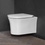 Immagine di Duravit WHITE TULIP vaso sospeso HygieneFlush, senza brida, con flusso di acqua circolare, senza sedile, UWL classe 1, Hygieneglaze, colore bianco 2576092000