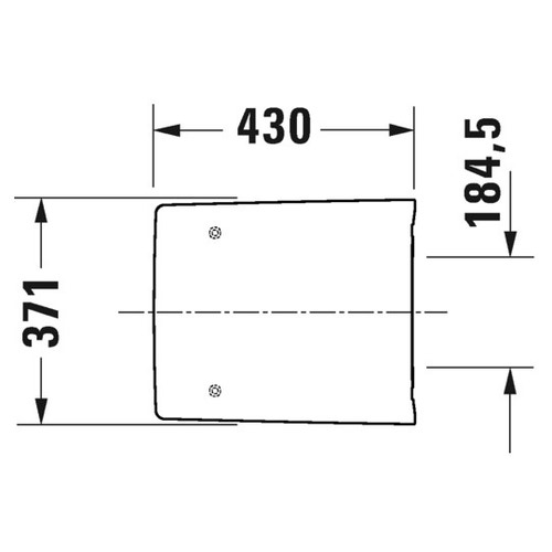 Immagine di Duravit VIU sedile con coperchio rimovibile, cerniere in acciaio inox, senza chiusura rallentata, colore bianco 0021110000