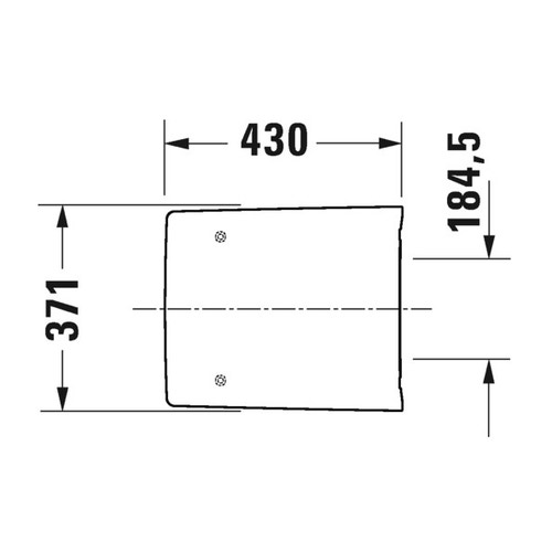 Immagine di Duravit VIU sedile con coperchio rimovibile, cerniere in acciaio inox, con chiusura rallentata, colore bianco 0021190000