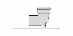 Immagine di Vaillant Curva 90° con supporto 303265