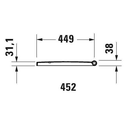 Immagine di Duravit VERO AIR sedile con coperchio rimovibile, cerniere in acciaio inox, con chiusura rallentata, colore bianco 0022090000