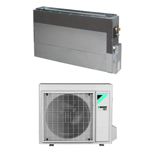 Immagine di Daikin FNA-A9 Pavimento da incasso Climatizzatore monosplit inverter | unità esterna 6 kW unità interna 21000 BTU RXM60A+FNA60A9