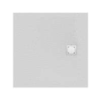 Immagine di Ideal Standard ULTRA FLAT S piatto doccia quadrato 90 cm ultrasottile, colore bianco finitura opaco effetto pietra K8215FR