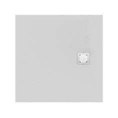 Immagine di Ideal Standard ULTRA FLAT S piatto doccia quadrato 90 cm ultrasottile, colore bianco finitura opaco effetto pietra K8215FR