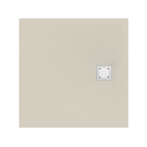 Immagine di Ideal Standard ULTRA FLAT S piatto doccia quadrato 90 cm ultrasottile, colore sabbia finitura opaco effetto pietra K8215FT