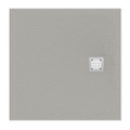 Immagine di Ideal Standard ULTRA FLAT S piatto doccia quadrato 100 cm ultrasottile, colore grigio cemento finitura opaco effetto pietra K8216FS