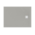 Immagine di Ideal Standard ULTRA FLAT S piatto doccia rettangolare L.100 P.80 cm ultrasottile, colore grigio cemento finitura opaco effetto pietra K8219FS