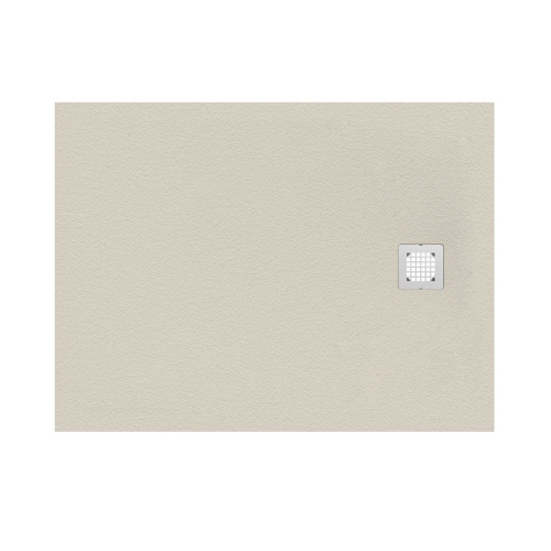 Immagine di Ideal Standard ULTRA FLAT S piatto doccia rettangolare L.100 P.80 cm ultrasottile, colore sabbia finitura opaco effetto pietra K8219FT