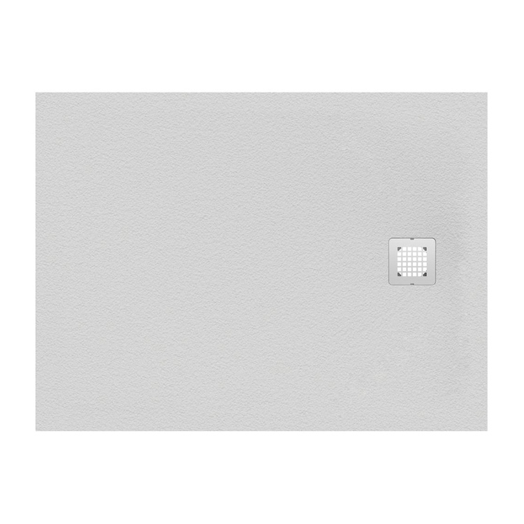 Immagine di Ideal Standard ULTRA FLAT S piatto doccia rettangolare L.100 P.70 cm ultrasottile, colore bianco finitura opaco effetto pietra K8218FR