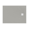 Immagine di Ideal Standard ULTRA FLAT S piatto doccia rettangolare L.100 P.70 cm ultrasottile, colore grigio cemento finitura opaco effetto pietra K8218FS