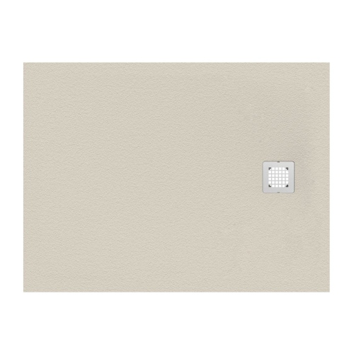 Immagine di Ideal Standard ULTRA FLAT S piatto doccia rettangolare L.100 P.70 cm ultrasottile, colore sabbia finitura opaco effetto pietra K8218FT