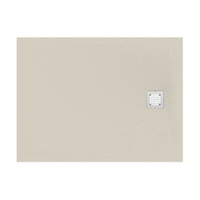 Immagine di Ideal Standard ULTRA FLAT S piatto doccia rettangolare L.100 P.90 cm ultrasottile, colore sabbia finitura opaco effetto pietra K8220FT