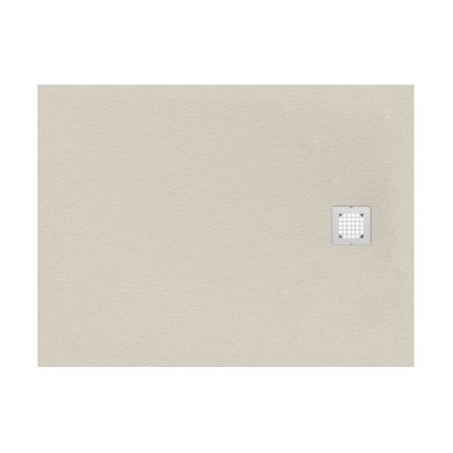 Immagine di Ideal Standard ULTRA FLAT S piatto doccia rettangolare L.100 P.90 cm ultrasottile, colore sabbia finitura opaco effetto pietra K8220FT