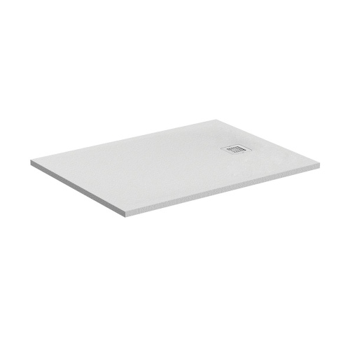Immagine di Ideal Standard ULTRA FLAT S piatto doccia rettangolare L.120 P.70 cm ultrasottile, colore bianco finitura opaco effetto pietra K8221FR