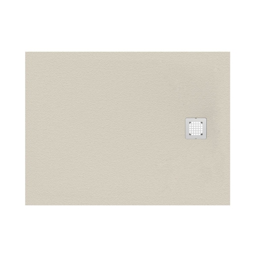 Immagine di Ideal Standard ULTRA FLAT S piatto doccia rettangolare L.120 P.70 cm ultrasottile, colore sabbia finitura opaco effetto pietra K8221FT