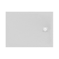 Immagine di Ideal Standard ULTRA FLAT S piatto doccia rettangolare L.120 P.80 cm ultrasottile, colore bianco finitura opaco effetto pietra K8227FR