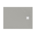 Immagine di Ideal Standard ULTRA FLAT S piatto doccia rettangolare L.120 P.80 cm ultrasottile, colore grigio cemento finitura opaco effetto pietra K8227FS