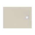 Immagine di Ideal Standard ULTRA FLAT S piatto doccia rettangolare L.120 P.80 cm ultrasottile, colore sabbia finitura opaco effetto pietra K8227FT