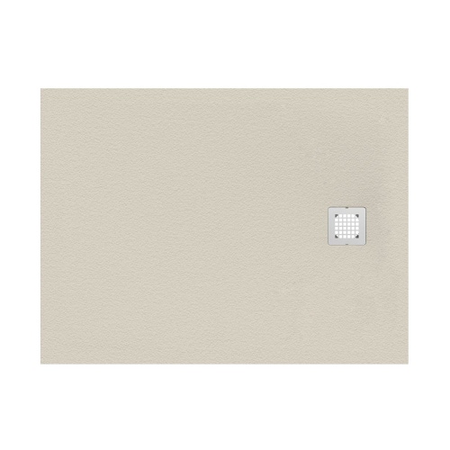 Immagine di Ideal Standard ULTRA FLAT S piatto doccia rettangolare L.120 P.80 cm ultrasottile, colore sabbia finitura opaco effetto pietra K8227FT