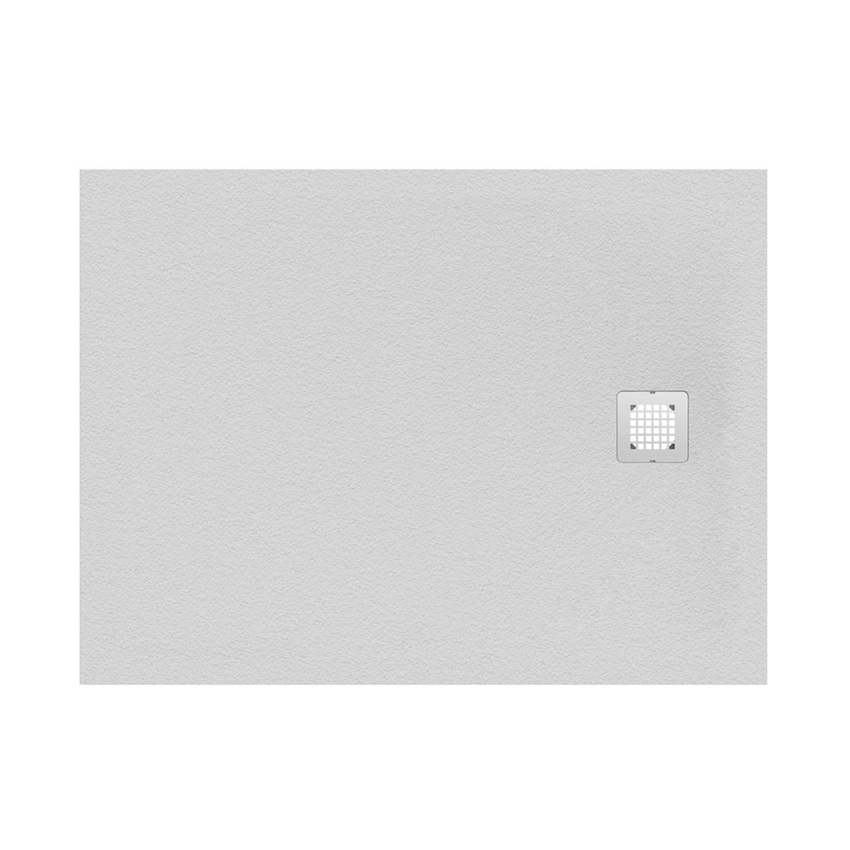 Immagine di Ideal Standard ULTRA FLAT S piatto doccia rettangolare L.120 P.90 cm ultrasottile, colore bianco finitura opaco effetto pietra K8230FR