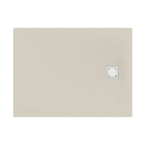 Immagine di Ideal Standard ULTRA FLAT S piatto doccia rettangolare L.120 P.90 cm ultrasottile, colore sabbia finitura opaco effetto pietra K8230FT
