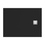 Immagine di Ideal Standard ULTRA FLAT S piatto doccia rettangolare L.120 P.90 cm ultrasottile, colore nero finitura opaco effetto pietra K8230FV