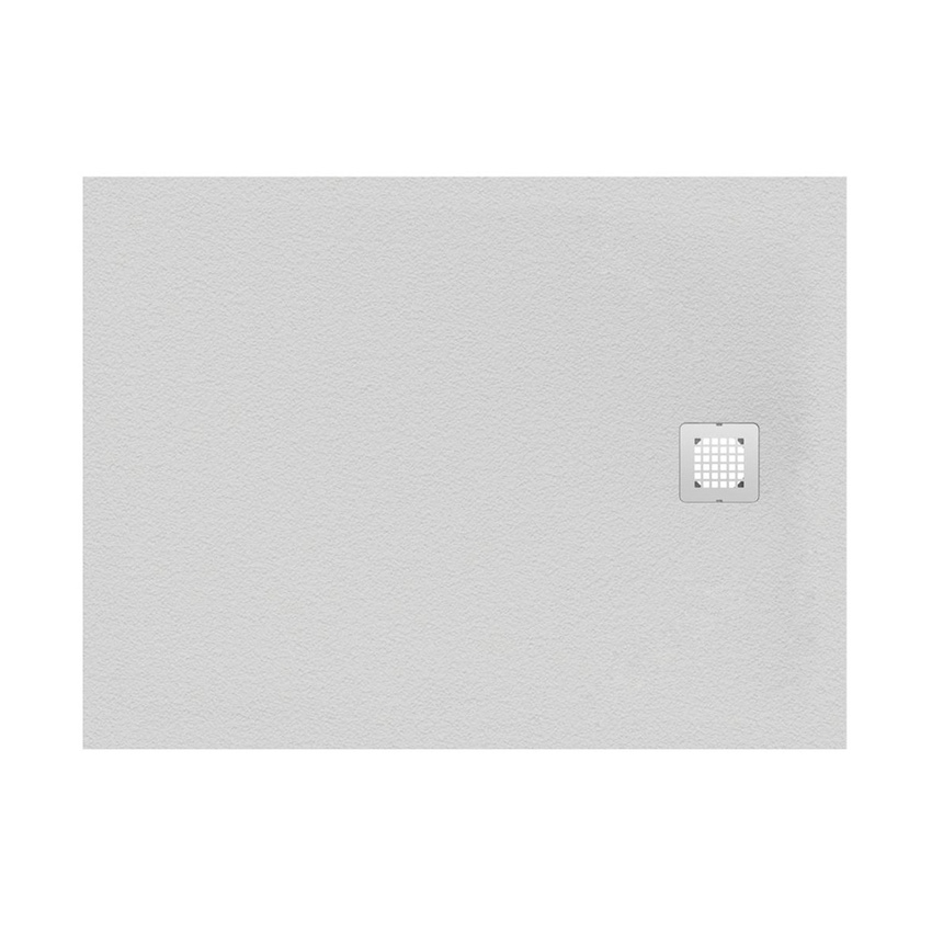 Immagine di Ideal Standard ULTRA FLAT S piatto doccia rettangolare L.120 P.100 cm ultrasottile, colore bianco finitura opaco effetto pietra K8232FR