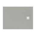 Immagine di Ideal Standard ULTRA FLAT S piatto doccia rettangolare L.120 P.100 cm ultrasottile, colore grigio cemento finitura opaco effetto pietra K8232FS