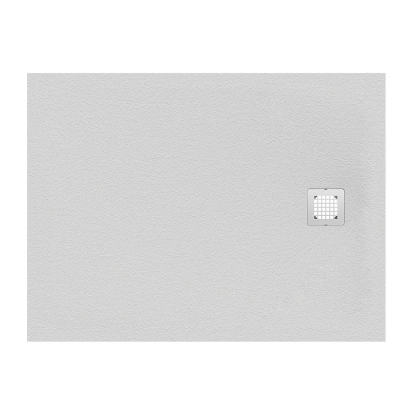 Immagine di Ideal Standard ULTRA FLAT S piatto doccia rettangolare L.140 P.70 cm ultrasottile, colore bianco finitura opaco effetto pietra K8234FR