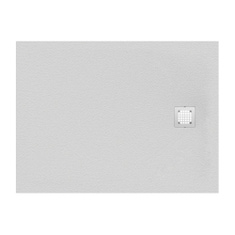 Immagine di Ideal Standard ULTRA FLAT S piatto doccia rettangolare L.140 P.80 cm ultrasottile, colore bianco finitura opaco effetto pietra K8237FR