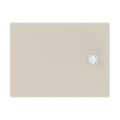 Immagine di Ideal Standard ULTRA FLAT S piatto doccia rettangolare L.140 P.90 cm ultrasottile, colore sabbia finitura opaco effetto pietra K8256FT