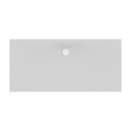 Immagine di Ideal Standard ULTRA FLAT S piatto doccia rettangolare L.170 P.70 cm ultrasottile, colore bianco finitura opaco effetto pietra K8281FR